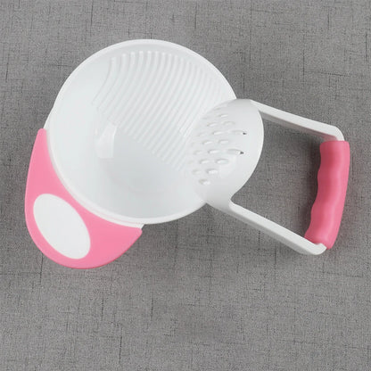 Baby supplementary food grinding bowl baby manual grinder children's fruit cooking supplementary food tool set