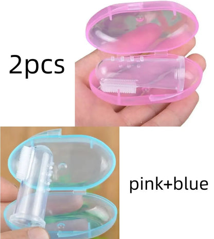 Soft Finger Toothbrush Baby Kid Oral Cleaning Teeth Care Hygiene Brush Infant Tooth Brush For Newborn Care