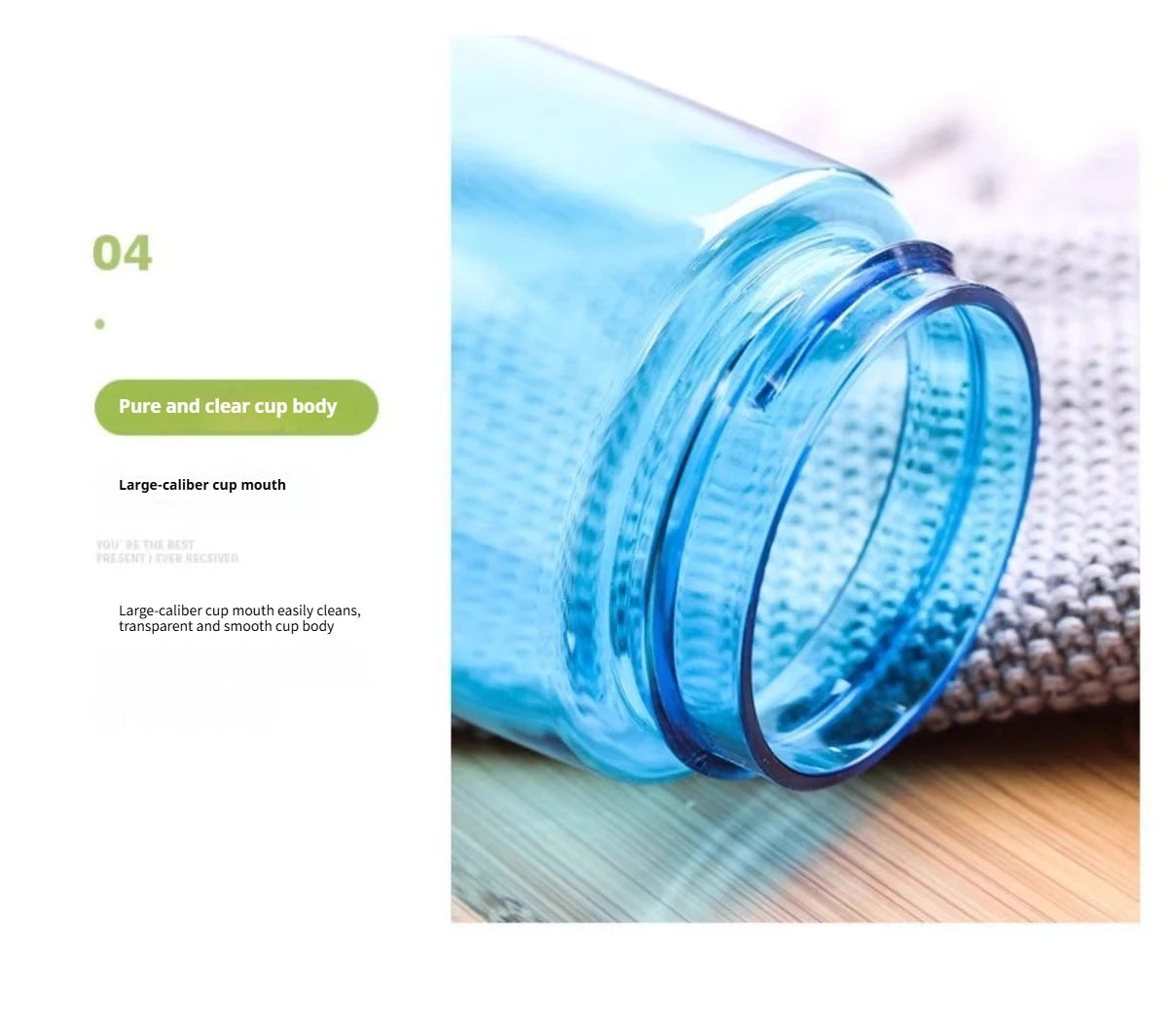 480ML Baby Feeding Cup Leakproof Water Bottle by Baby Paradise