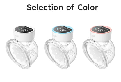 MAMIJOY Wearable Electric Breast Pumps 4 Modes 12 Levels Portable Hands Free Breast Pump Silent Comfort With 19/24mm Flange EB26