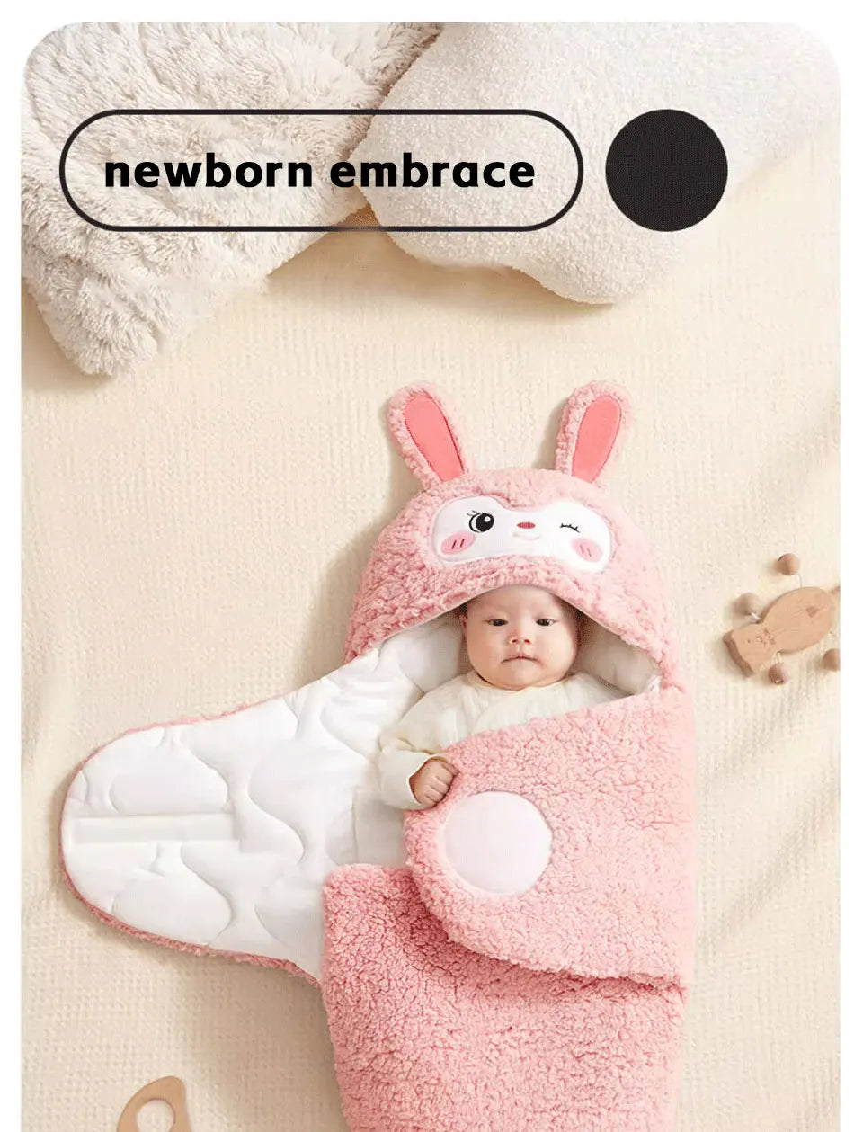 AIBEDILA Autumn Winter Infant Toddler Thicken Cashmere Receiving Blankets 0-6M Newborn Baby blanket Swaddling Kids Accessories