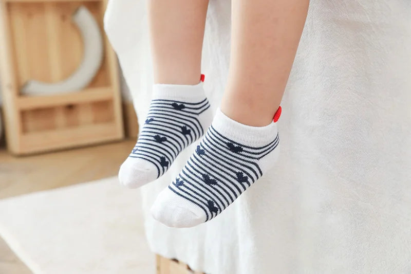5Pairslot 0-12Y Cute Lovely Short Baby Socks