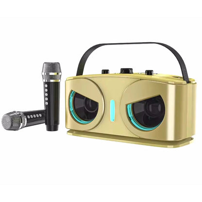 Karaoke Portable Wireless Bluetooth Speaker With Microphone Machine Subwoofer Powerful Sound Box Music Caixa De Som Bocina Audio
