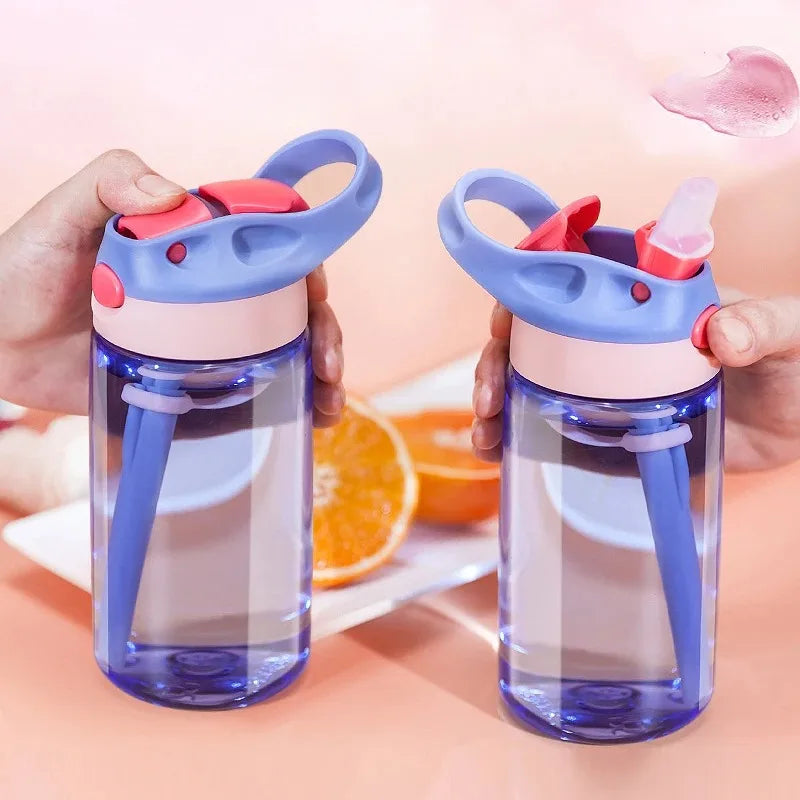 480ML Baby Feeding Cup Leakproof Water Bottle