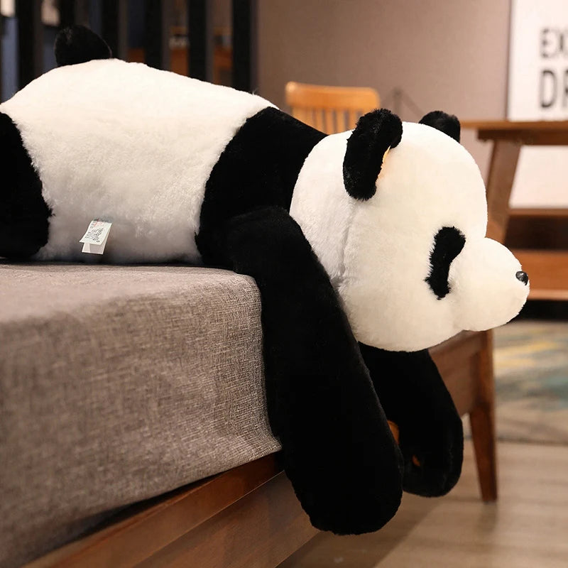 60cm-120cm Giant Panda Plush Toys Soft Sleep Pillow Cartoon Animal B by Baby Paradise