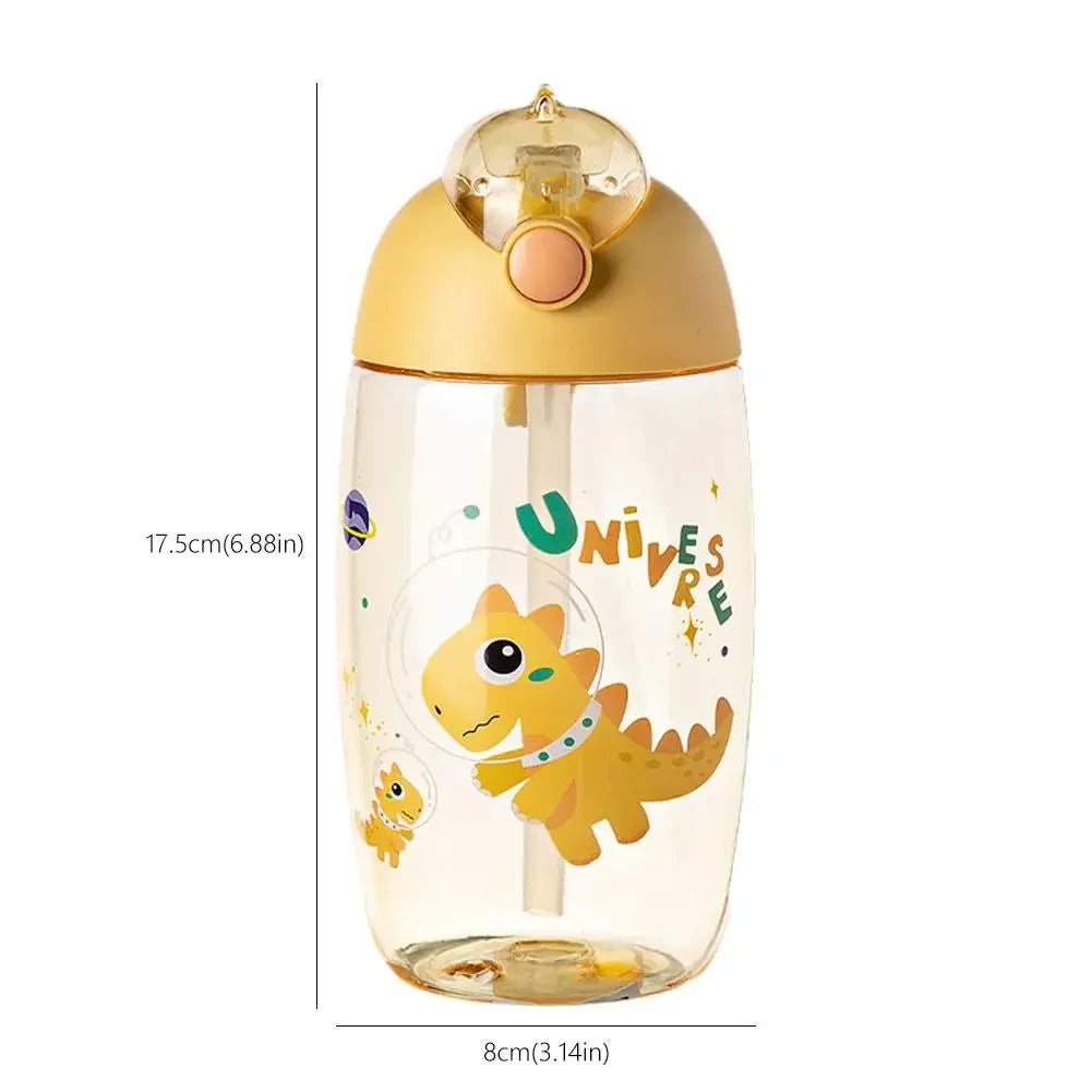 JIRO 600ML Childrens Water Bottle for School