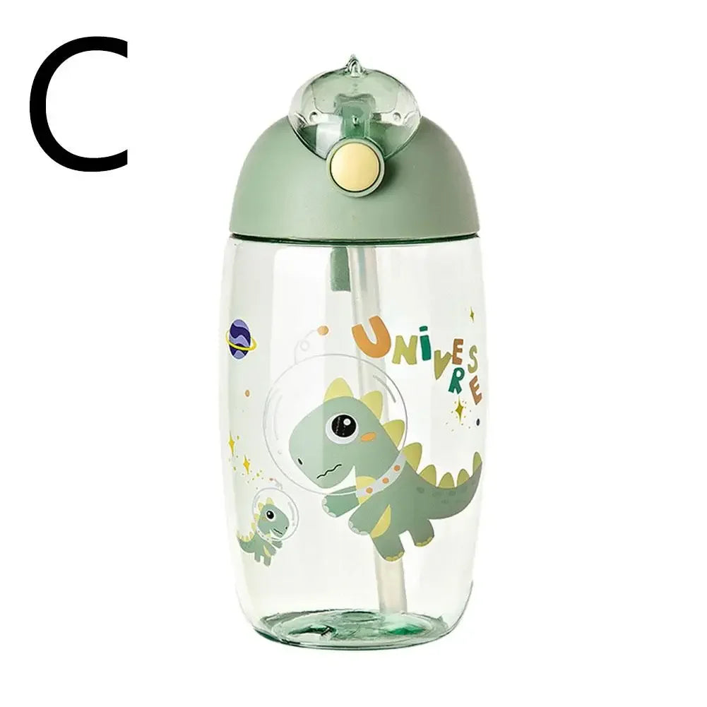JIRO 600ML Childrens Water Bottle for School