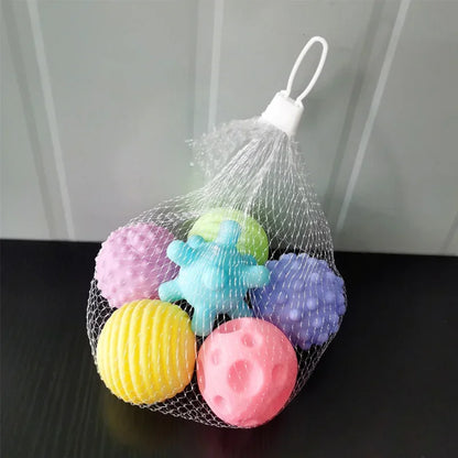 Baby Toys Hands Touch Ball Sensory Toy Infant rattle Massage Kawaii Soft Ball Tactile Developing For Babies игрушки для детей