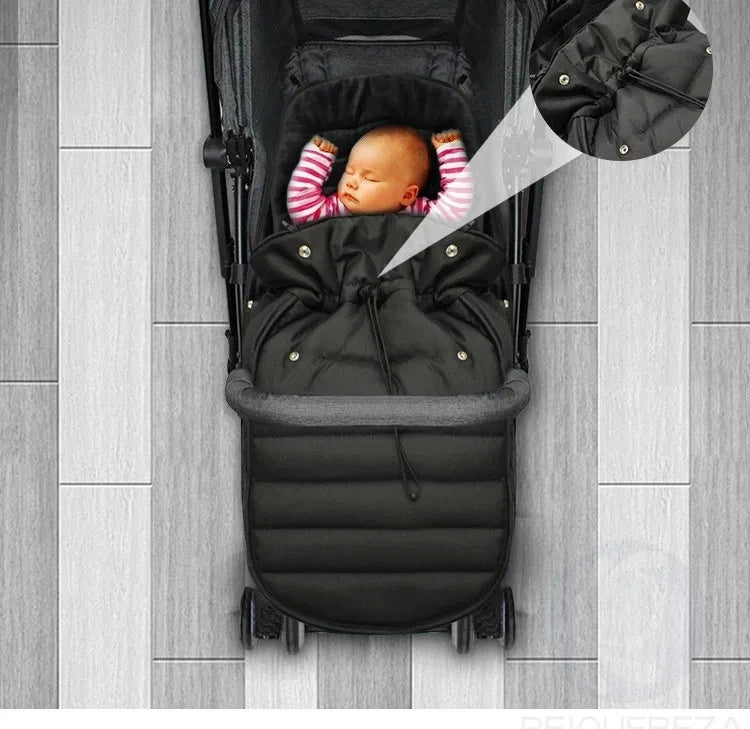 Winter thickened sleeping bag warm baby sleeping bag envelope newborn windproof waterproof stroller foot cover stroller accessor