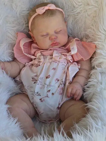 NPK 19-inch Reborn Girl Baby Doll - Hand-Painted Finish