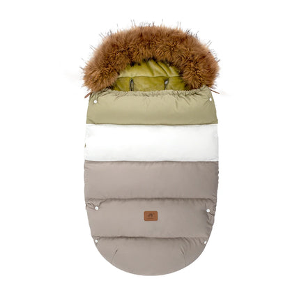 Winter Baby Stroller Footmuff 0-36 Months Windproof Warm Envelope For Universal Pram Outside Travel Baby Stroller Accessories