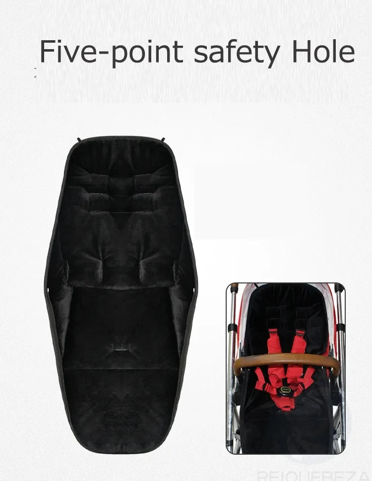 Winter thickened sleeping bag warm baby sleeping bag envelope newborn windproof waterproof stroller foot cover stroller accessor