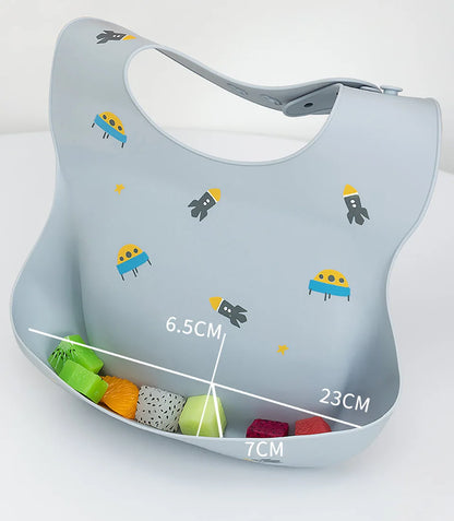 Waterproof Bibs For Kids Feeding Baby Eating