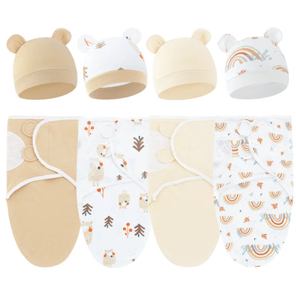 Baby Swaddle Wrap Soft Cocoon Baby Blankets Newborn Swaddle Wrap Warm Cotton Baby Bedding Blanket