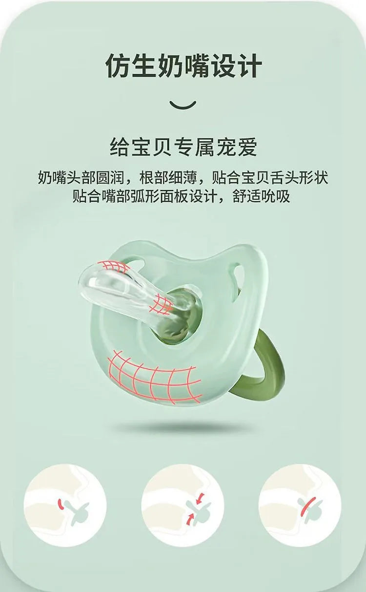 Cartoon Baby Silicone Pacifier 0-6-36 Months Old Newborn 