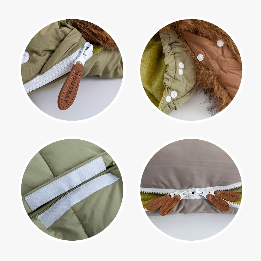 Winter Baby Stroller Footmuff 0-36 Months Windproof Warm Envelope For Universal Pram Outside Travel Baby Stroller Accessories