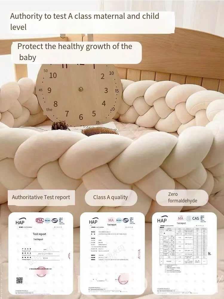 2M 3M Baby Bumper Crib Protector Mobile Baby Bed Cushion Set Bule Colour for Infant Room Decor 2023 Free Shiping Baby Cot Bumper