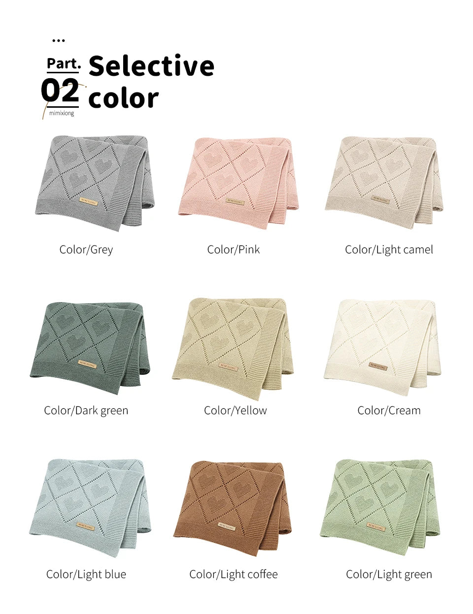 Baby Blankets Super Soft Newborn Cotton Knit Month Stroller Nursery Swaddle Wrap Quilts 90*70cm Infant Boy Girl Sleeping Covers