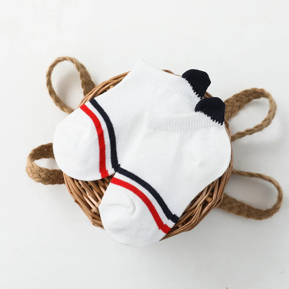 5Pairslot 0-12Y Cute Lovely Short Baby Socks