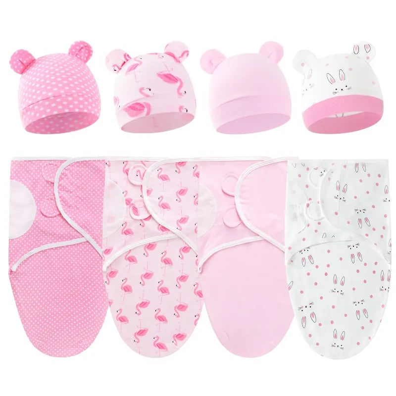 Baby Swaddle Wrap Soft Cocoon Baby Blankets Newborn Swaddle Wrap Warm Cotton Baby Bedding Blanket