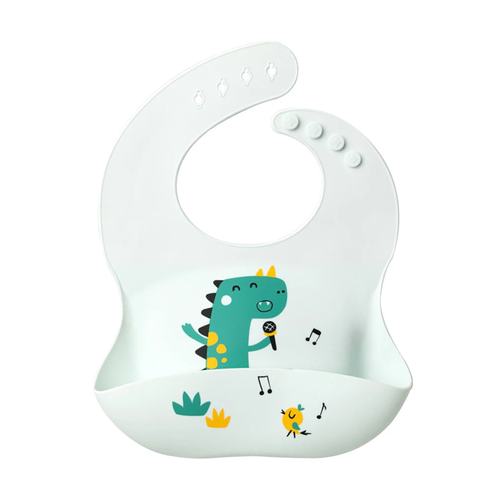 Waterproof Bibs For Kids Feeding Baby Eating
