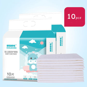 Baby Disposable Changing Pads 10pcs Infant Underpads by Baby Paradise