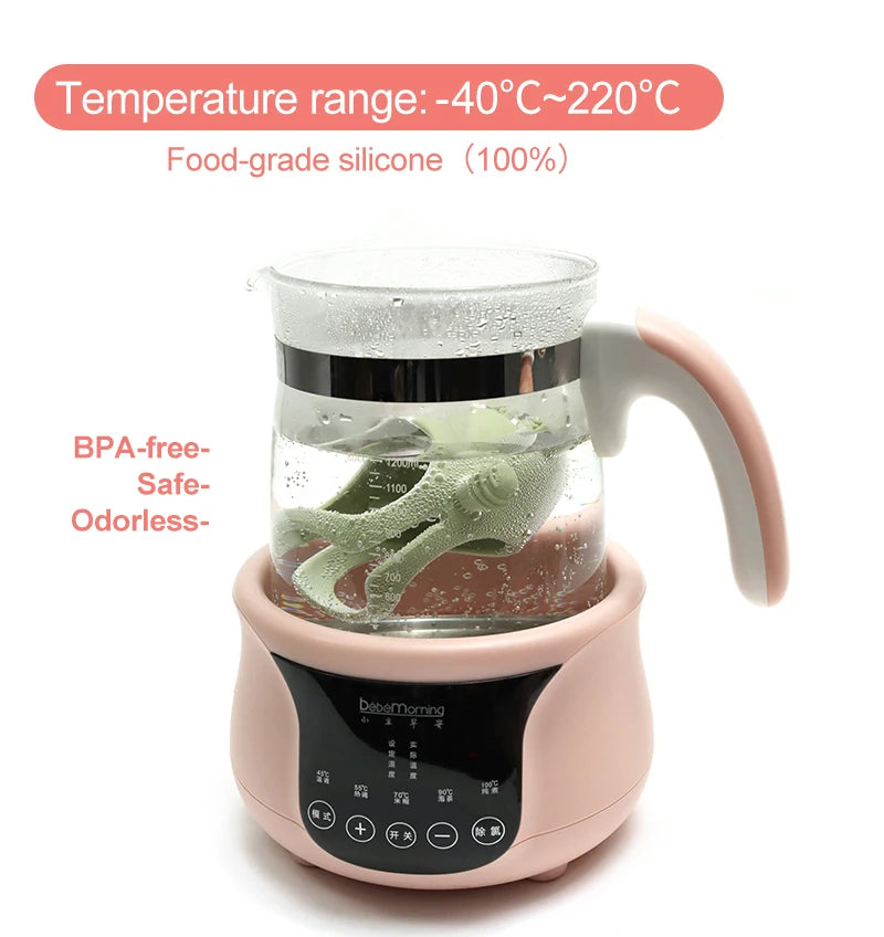 Never Drop Silicone Teething Toys for Babies