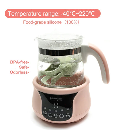 Never Drop Silicone Teething Toys for Babies