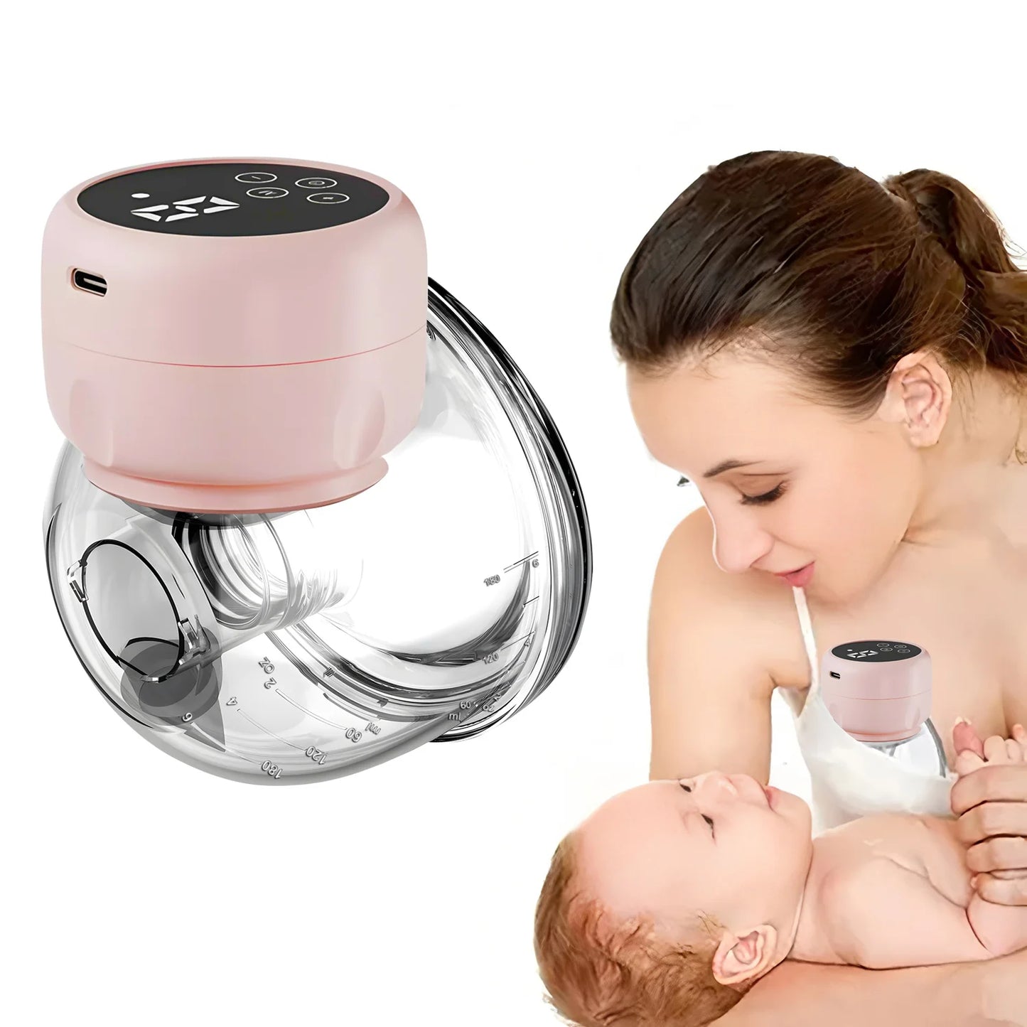 USB Wearable Automatic Breast Pump