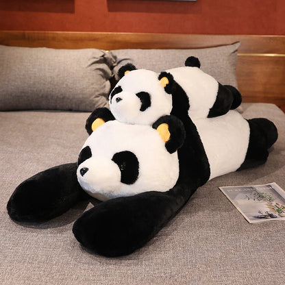 60cm-120cm Giant Panda Plush Toys Soft Sleep Pillow
