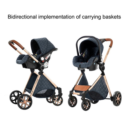 3-in-1 Baby Stroller Baby High Landscape