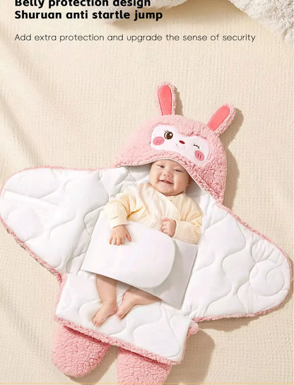 AIBEDILA Autumn Winter Infant Toddler Thicken Cashmere Receiving Blankets 0-6M Newborn Baby blanket Swaddling Kids Accessories