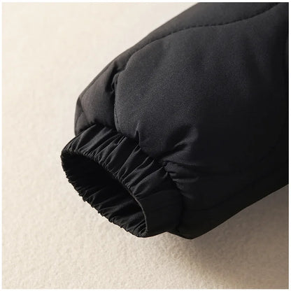 0-3 years baby onesies autumn and winter fleece warm cotton clothes newborn clothes Baby solid color hooded crawling suit Baby