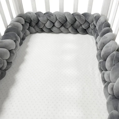 2M 3M Baby Bumper Crib Protector Mobile Baby Bed Cushion Set Bule Colour for Infant Room Decor 2023 Free Shiping Baby Cot Bumper