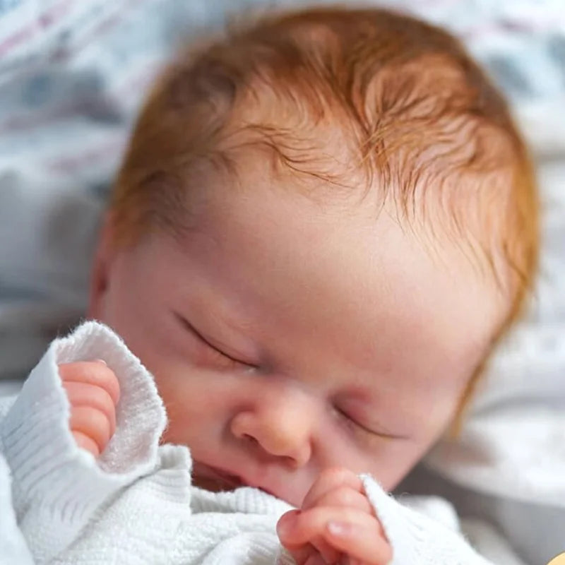 17 Inch Unpainted Vinyl Reborn Doll Charlotte Mold Parts Newborn Doll Kit Unassembled Doll Accessories With Cloth Body