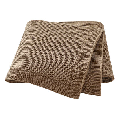 Baby Blankets Knitted Breathable Newborn Boy Girl Cotton Stroller Bedding Sleeping Covers 90*70cm Toddler Throw Receiving Quilts