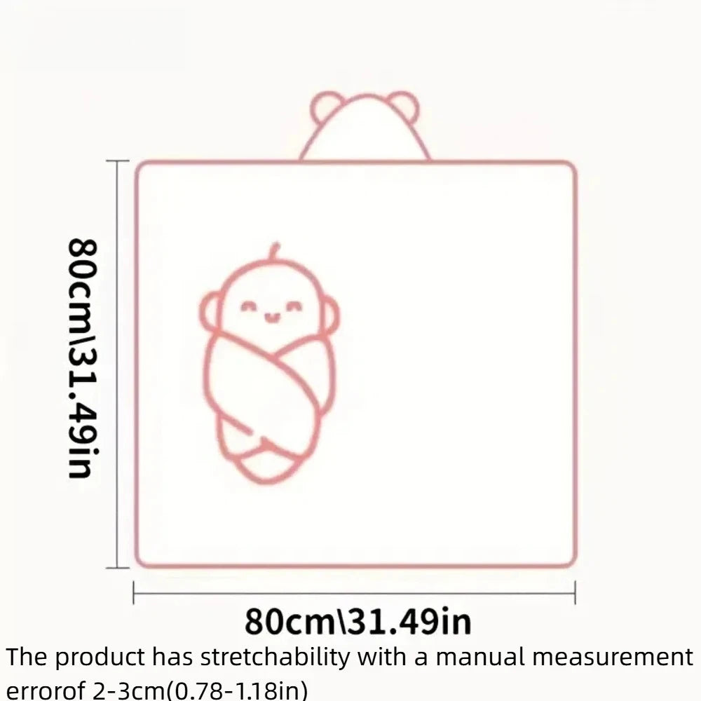 Hot Selling New Animal Hooded Baby Bath Towel Soft Cap Warm And Fast Absorbent Coral Velvet Bathrobe For Boys And Girls