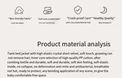 2M 3M Baby Bumper Crib Protector Mobile Baby Bed Cushion Set Bule Colour for Infant Room Decor 2023 Free Shiping Baby Cot Bumper