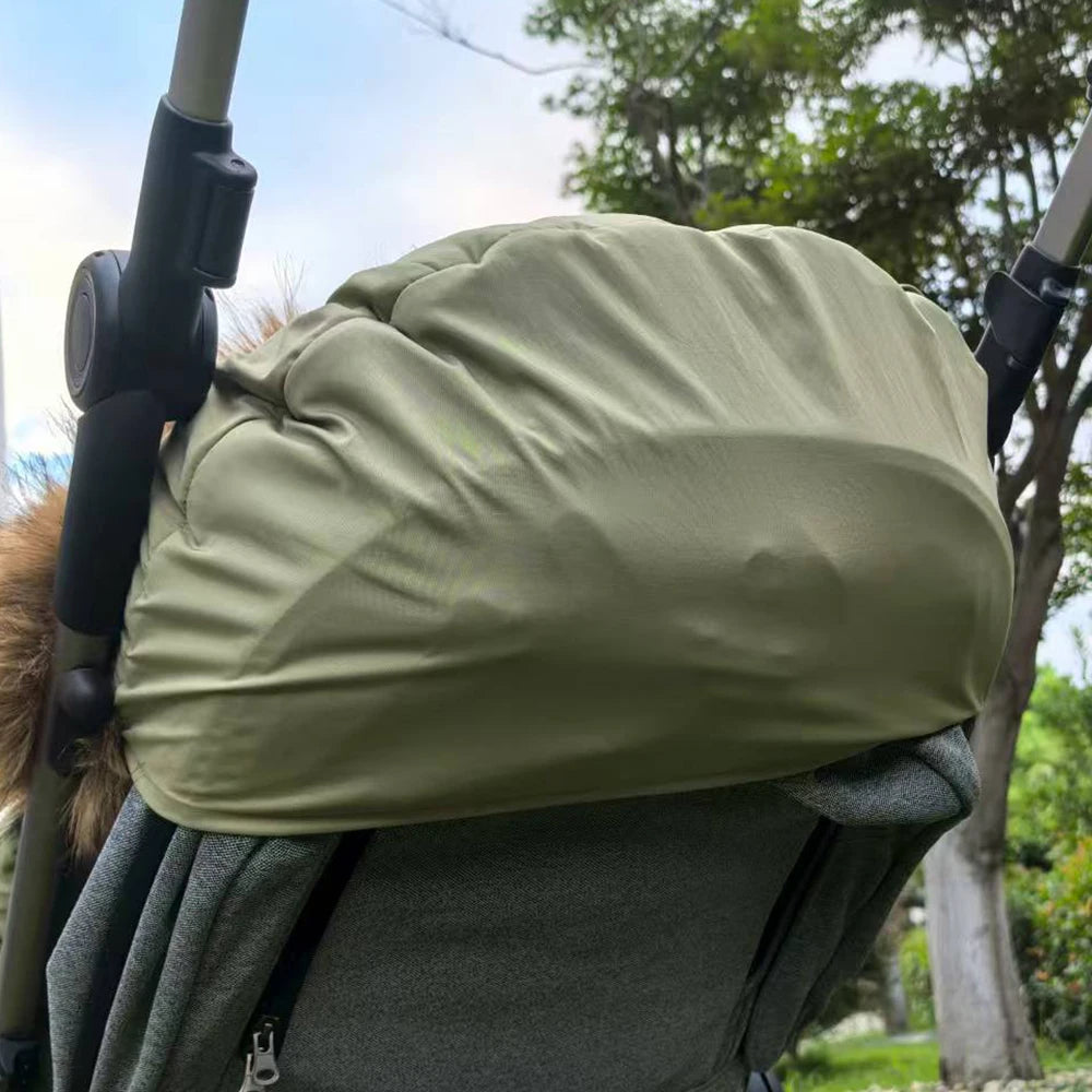 Winter Baby Stroller Footmuff 0-36 Months Windproof Warm Envelope For Universal Pram Outside Travel Baby Stroller Accessories