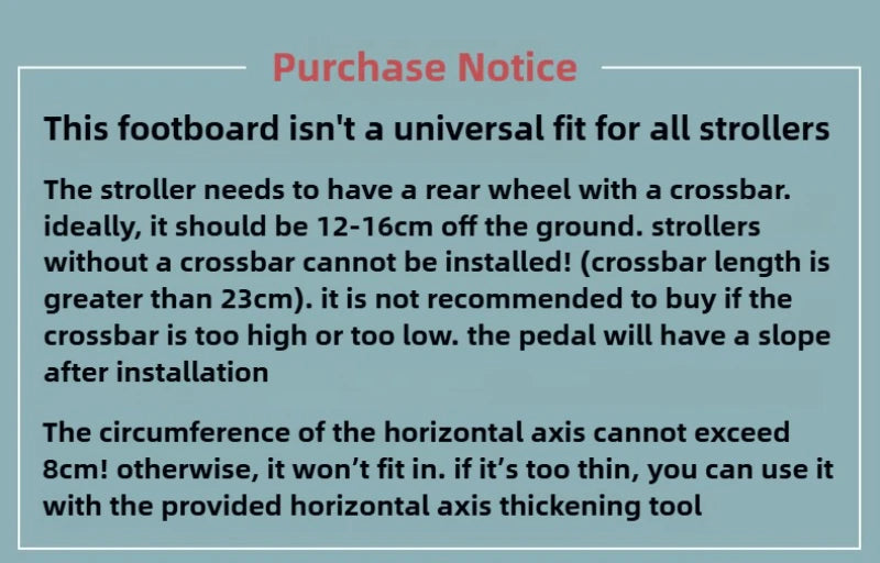 Universal Strollers Step Board Adapter with Seat Second Child Jogger Twins Scooter Baby Pram Hitchhiker Bumper