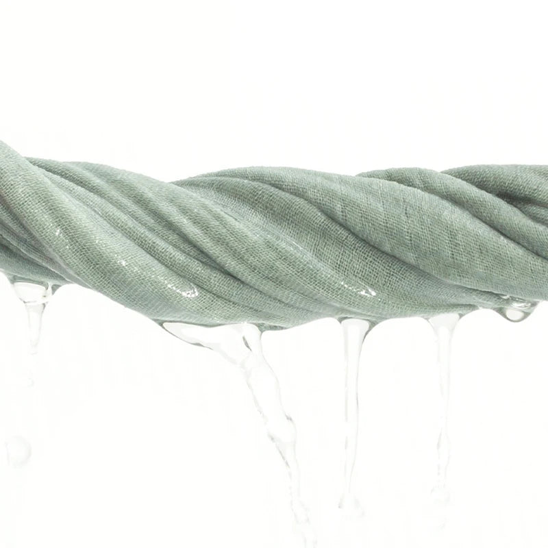 5Pcs Baby Cotton Washcloth Newborn Burp Cloth Square Towels 6-Layer Pure Cotton Soft Absorbent Gauze Cotton Baby Towels