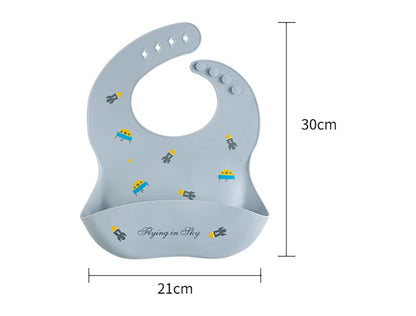 Waterproof Bibs For Kids Feeding Baby Eating
