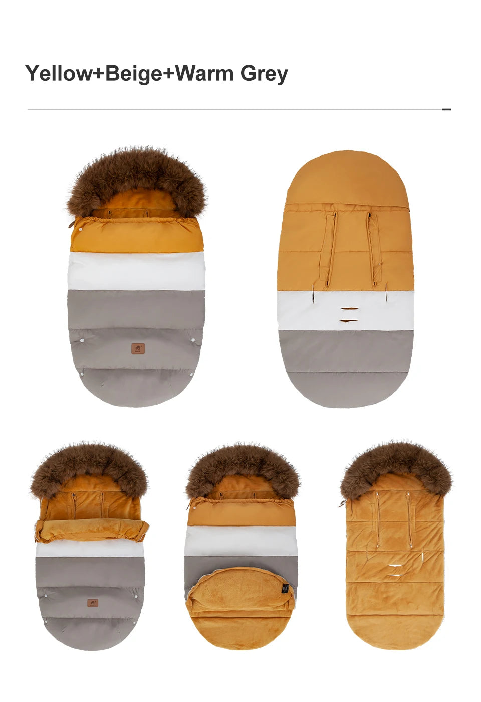 Winter Baby Stroller Footmuff 0-36 Months Windproof Warm Envelope For Universal Pram Outside Travel Baby Stroller Accessories