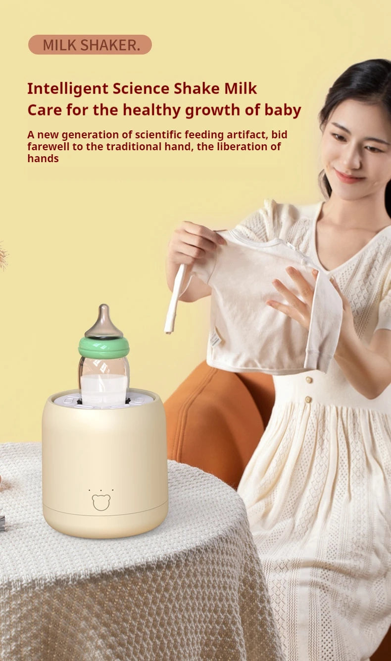 Electric Milk Bottle Shaker, USB Smart Intelligent Milk Powder Mixer, Lithium battery, Baby Formula Maker, Divine Device