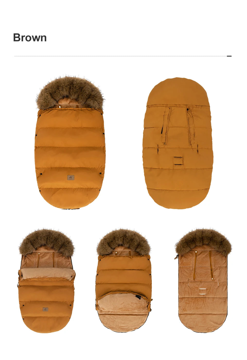 Winter Baby Stroller Footmuff 0-36 Months Windproof Warm Envelope For Universal Pram Outside Travel Baby Stroller Accessories