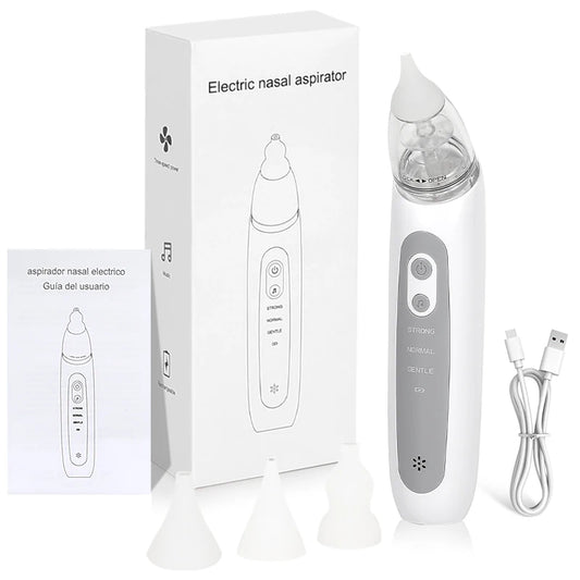 2025 New Pattern Baby Electric Nasal Aspirator Charging Version Newborn Baby Nasal Aspirator Suck Out Prevent Nasal Congestion