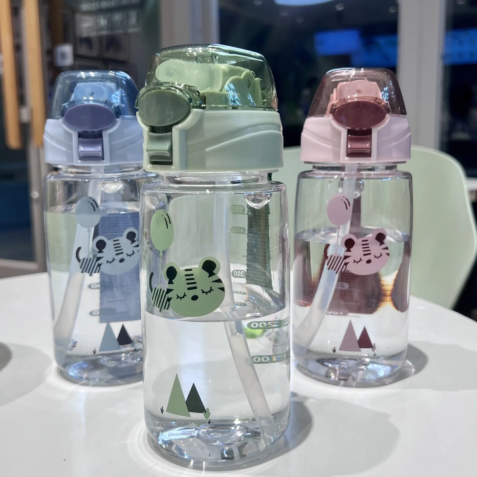 550ml Kids Sippy Cup Water Bottles