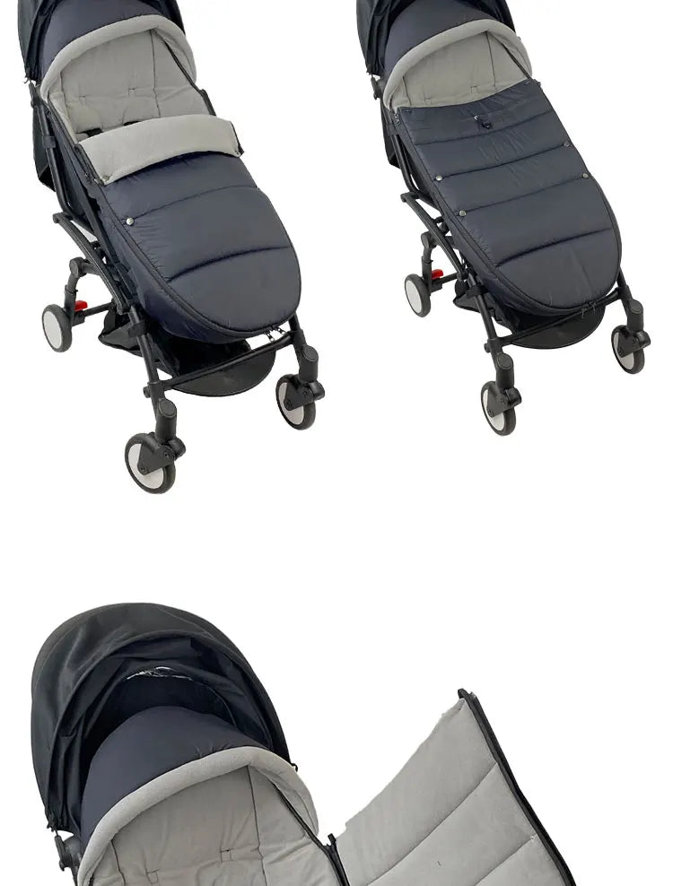 Universal Pushchairs Footmuff Compatible with Babyzen YOYO, YOYO2 Warm Waterproof Sock Baby Stroller Accessories