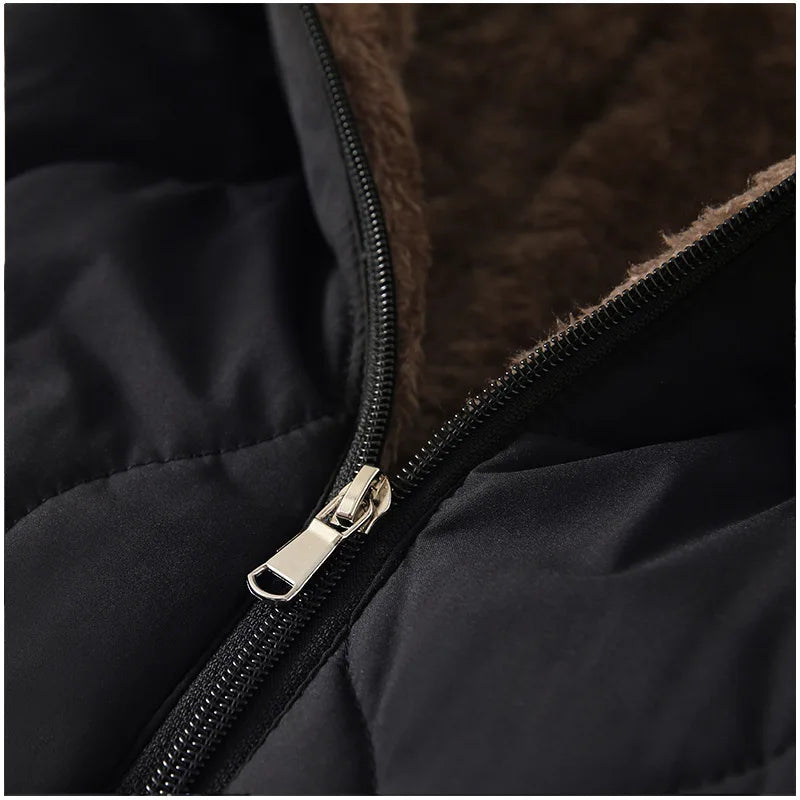 0-3 years baby onesies autumn and winter fleece warm cotton clothes newborn clothes Baby solid color hooded crawling suit Baby