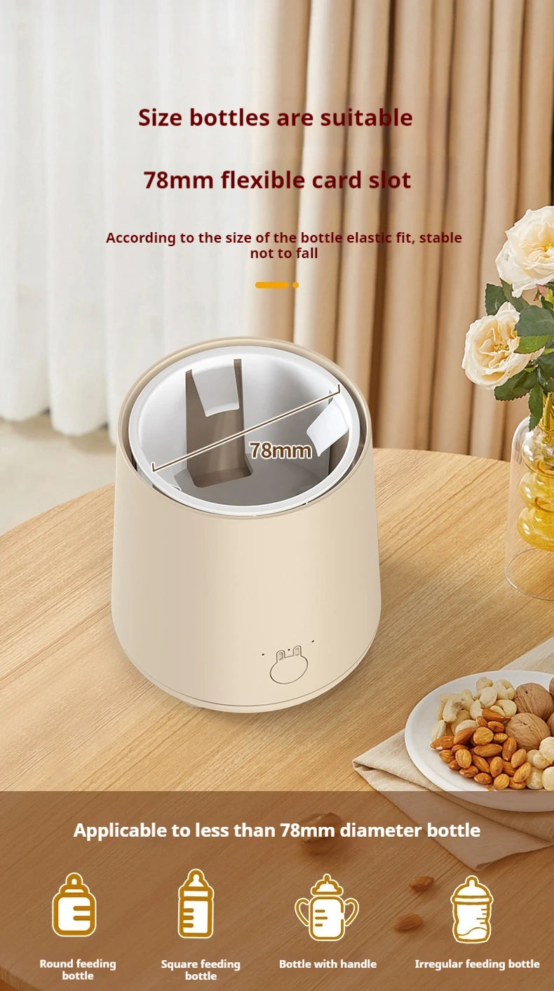 Electric Milk Bottle Shaker, USB Smart Intelligent Milk Powder Mixer, Lithium battery, Baby Formula Maker, Divine Device